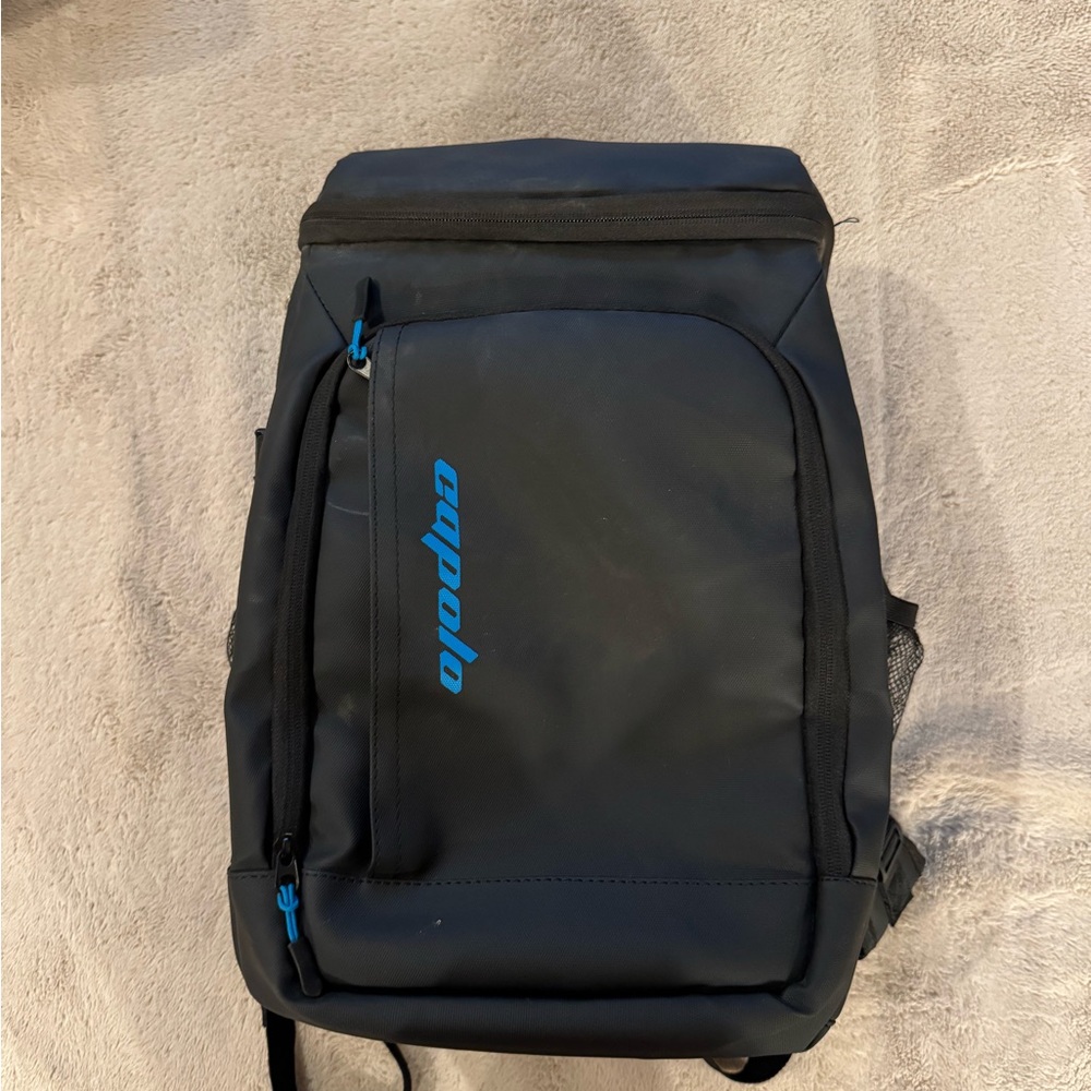 Capolo Black and Blue Backpack Cooler